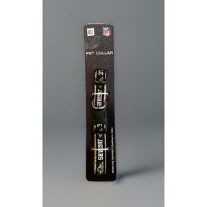 Jacksonville Jaguars Pet Collar Size Medium 5/8"W X 12-18"L NFL Football Dog New